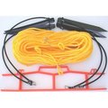 Home Court Home Court M825YS 8 Meter Yellow .25-inch rope Non-adjustable Courtlines M825YS